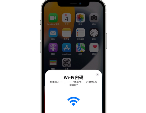 景宁苹果15维修店分享iPhone15如何共享Wi-Fi密码 